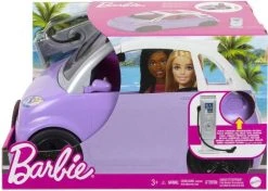 MATTEL Barbie Ηλεκτρικό Αυτοκίνητο (HJV36) -Winfun Shop 222846 1