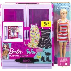 MATTEL Barbie Ντουλάπα Με Κούκλα (HJL66)