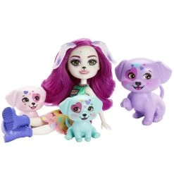 MATTEL Enchantimals City Tails Οικογένεια Δαλματίας (HKN14) -Winfun Shop 222882 3