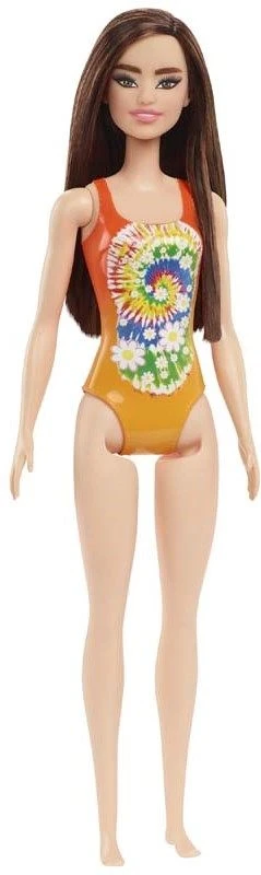 MATTEL Barbie Beach Water Play Πορτοκαλί Μαγιό And Dye (HDC49)