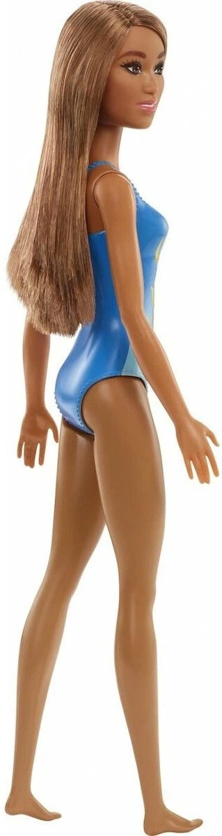 MATTEL Barbie Beach Water Play Γαλάζιο Μαγιό Με Φλόγες Και Λουλούδια (HDC51) 4 MATTEL Barbie Beach Water Play Γαλάζιο Μαγιό Με Φλόγες Και Λουλούδια (HDC51) - Image 2