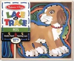 Melissa & Doug Ξύλινο Ζωάκια με Κορδόνια (13782)