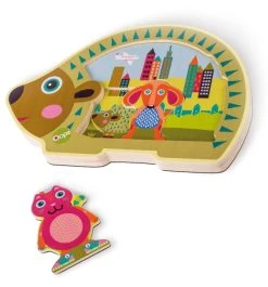 Ξυλινο Παζλ Oops Easy Puzzle Πολη (49109)