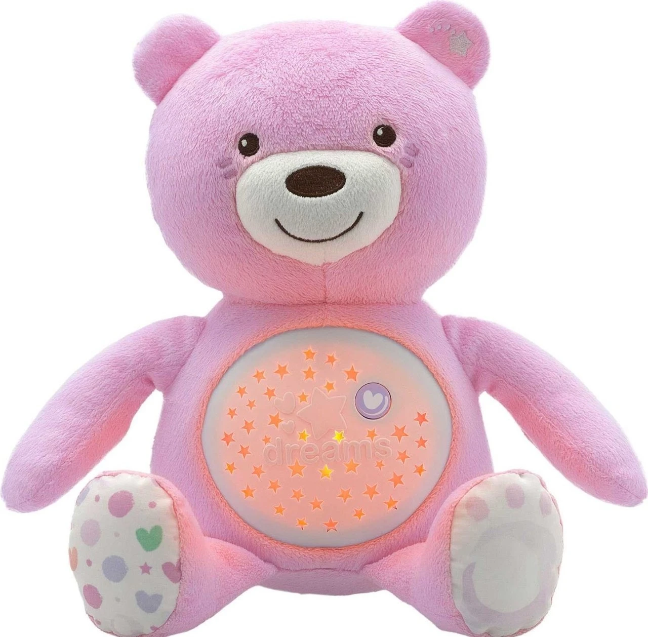 Chicco First Dreams Baby Bear – Λουτρινος Aρκουδος Προβολεας Ροζ (08015-10) 6 Chicco First Dreams Baby Bear – Λουτρινος Aρκουδος Προβολεας Ροζ (08015-10) - Image 4