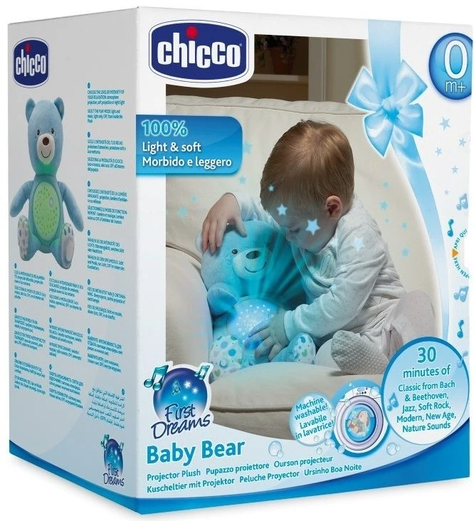 Chicco First Dreams Baby Bear – Λουτρινος Aρκουδος Προβολεας Γαλαζιος (08015-20) 5 Chicco First Dreams Baby Bear – Λουτρινος Aρκουδος Προβολεας Γαλαζιος (08015-20) - Image 3