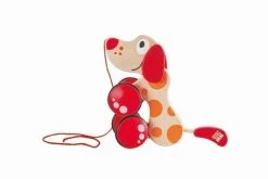 Hape Ξυλινο Συρομενο Σκυλακι Πεπε (E0347B) -Winfun Shop 675569 3