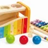 Hape Ξυλινος Διαδραστικος Παγκος Ξυλοφωνο Και Μπαλες (E0305) -Winfun Shop 675570