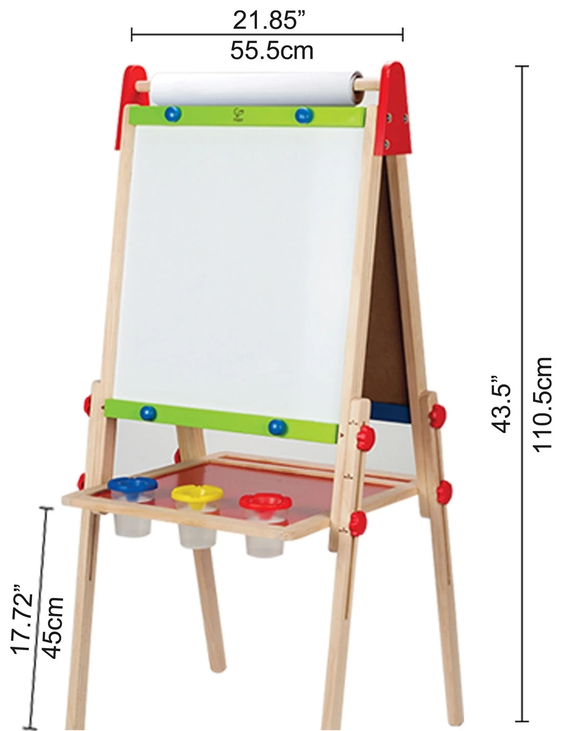 Hape Ξυλινος Πινακας Καλλιτεχνιας – All In One Easel (E1010) 6 Hape Ξυλινος Πινακας Καλλιτεχνιας – All In One Easel (E1010) - Image 4