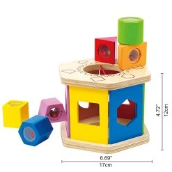 Hape Ξυλινο Παιχνιδι Μαθε Και Ταξινομησε (E0407) -Winfun Shop 675585 3