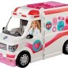 MATTEL Barbie Κινητο Ιατρειο – Ασθενοφορο (FRM19) -Winfun Shop 679698