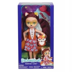 MATTEL Enchantimals – Μεγάλη Κούκλα Felicity Fox And Flick (FRH53) -Winfun Shop 681334 1