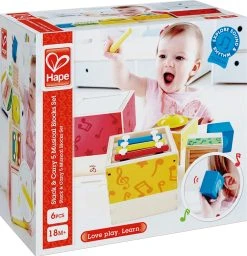 Hape Ξυλινα Stacking Music Set Διαδραστικη Πυραμιδα Και Δημιουργος Ηχων (E0336) 7 Hape Ξυλινα Stacking Music Set Διαδραστικη Πυραμιδα Και Δημιουργος Ηχων (E0336) -Winfun Shop 683029 1