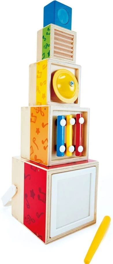 Hape Ξυλινα Stacking Music Set Διαδραστικη Πυραμιδα Και Δημιουργος Ηχων (E0336) 5 Hape Ξυλινα Stacking Music Set Διαδραστικη Πυραμιδα Και Δημιουργος Ηχων (E0336) - Image 3