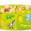 Hape Ξυλινα Jungle Peg Puzzle Παζλ Με Τα Ζωα Της Ζουγκλας (E1405A) -Winfun Shop 683032