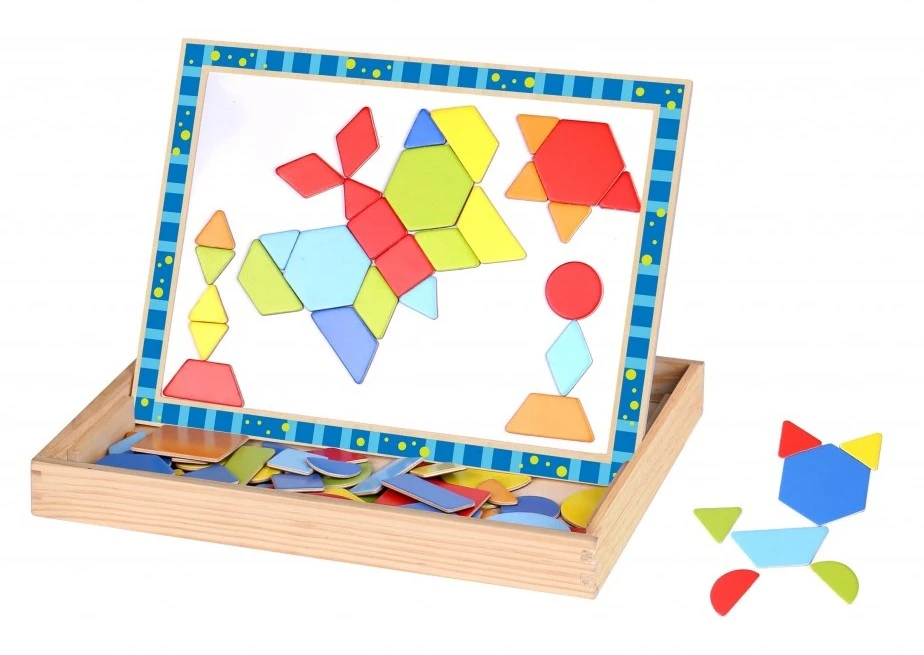 Tooky Toy Ξυλινος Μαγνητικος Πινακας Σχηματα (TKF027) 3 Tooky Toy Ξυλινος Μαγνητικος Πινακας Σχηματα (TKF027)