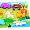 Tooky Toy Ξυλινο Σφηνωματα Ζωα Της Ζουγκλας (TKC394) -Winfun Shop 683335