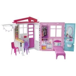 MATTEL Barbie Νεο Σπιτακι Βαλιτσακι (FXG54) -Winfun Shop 684928 1