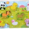 Blue Toys Παζλ Ξυλινο Ζωακια Φαρμας 8 σφηνώματα (MKI360143) -Winfun Shop 684978