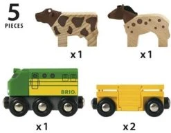 Brio World Τρενο Με Ζωα (33404) -Winfun Shop 685369 3