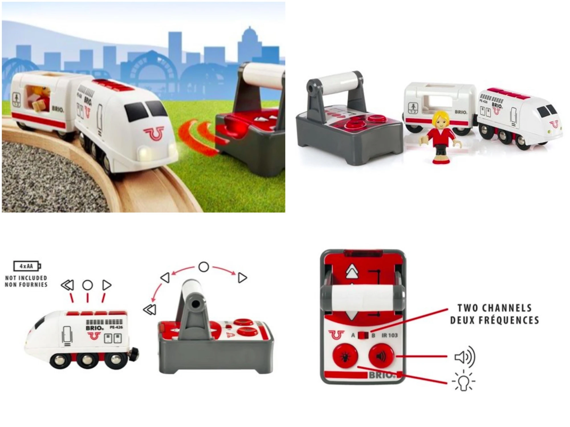 Brio World Τηλεκατευθυνομενο Επιβατικο Τρενο (33510) 5 Brio World Τηλεκατευθυνομενο Επιβατικο Τρενο (33510) - Image 3