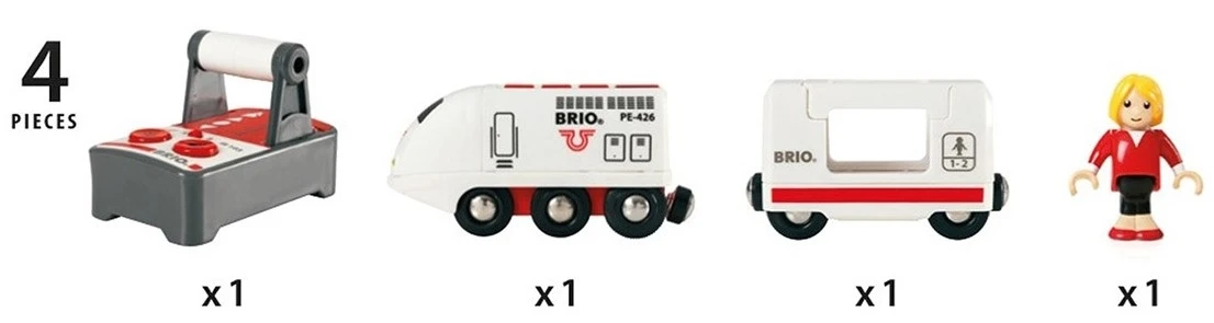 Brio World Τηλεκατευθυνομενο Επιβατικο Τρενο (33510) 6 Brio World Τηλεκατευθυνομενο Επιβατικο Τρενο (33510) - Image 4