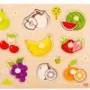 Tooky Toy Ξυλινο Παζλ Σφηνωματα Φρουτα (TY854) -Winfun Shop 685989