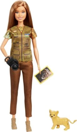MATTEL Barbie National Geographic Φωτογραφος (GDM46)