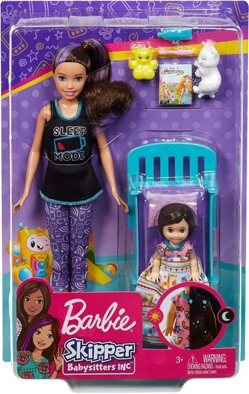 MATTEL Barbie Babysitters Ώρα Για Ύπνο (GHV88) 4 MATTEL Barbie Babysitters Ώρα Για Ύπνο (GHV88) - Image 2