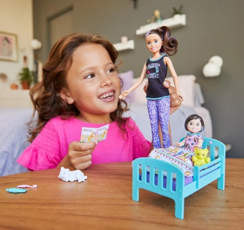 MATTEL Barbie Babysitters Ώρα Για Ύπνο (GHV88) 5 MATTEL Barbie Babysitters Ώρα Για Ύπνο (GHV88) - Image 3