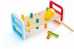 Hape Ξύλινα Σφηνώματα Rainbow Pounder (E0506B)