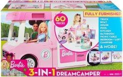 MATTEL Barbie Τροχόσπιτο (GHL93) -Winfun Shop 691109 1