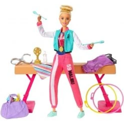 MATTEL Barbie Αθλήτρια Ενόργανης Γυμναστικής (GJM72) -Winfun Shop 691110 1