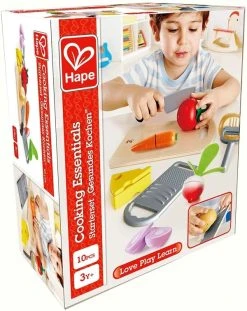 Hape Τα Υλικά Μαγειρικής Του Σεφ Σετ 10 Τεμαχίων (E3154) -Winfun Shop 692127 1