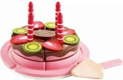 Hape Διόροφη Τούρτα Γενεθλίων Με Κεράκια Και Ευχετήρια Κάρτα (E3140)