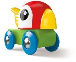 Hape Βαγονάκι Παπαγαλάκι Με Σφυρίχτρα (E3808)