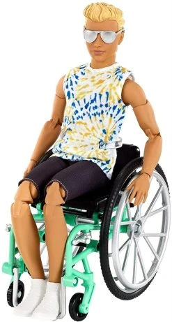 MATTEL Barbie Ken Fashionistas Με Αναπηρικό Αμαξίδιο (GWX93) 8 MATTEL Barbie Ken Fashionistas Με Αναπηρικό Αμαξίδιο (GWX93) -Winfun Shop 698174 2