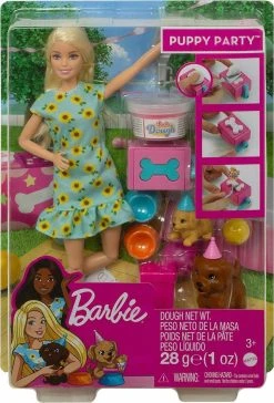 MATTEL Barbie Και Σκυλάκια Πάρτι Γενεθλίων (GXV75)