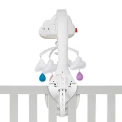 Fisher Price Ονειρεμένα Συννεφάκια – Περιστρεφόμενο Με Αισθητήρα Ανίχνευσης Κλάματος (GRP99) -Winfun Shop 698220 6