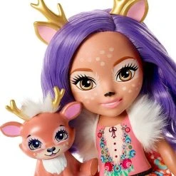 MATTEL Enchantimals – Μεγάλη Κούκλα Danessa Deer And Sprint (FRH54) -Winfun Shop 698384 4