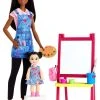 MATTEL Barbie Σετ Επαγγέλματα Με Παιδάκια Και Ζωάκια Ζωγράφος (GJM30) -Winfun Shop 698478